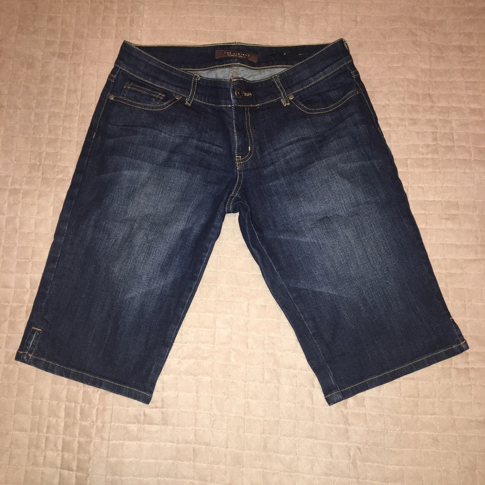 The Limited Bermuda Denim Shorts 6